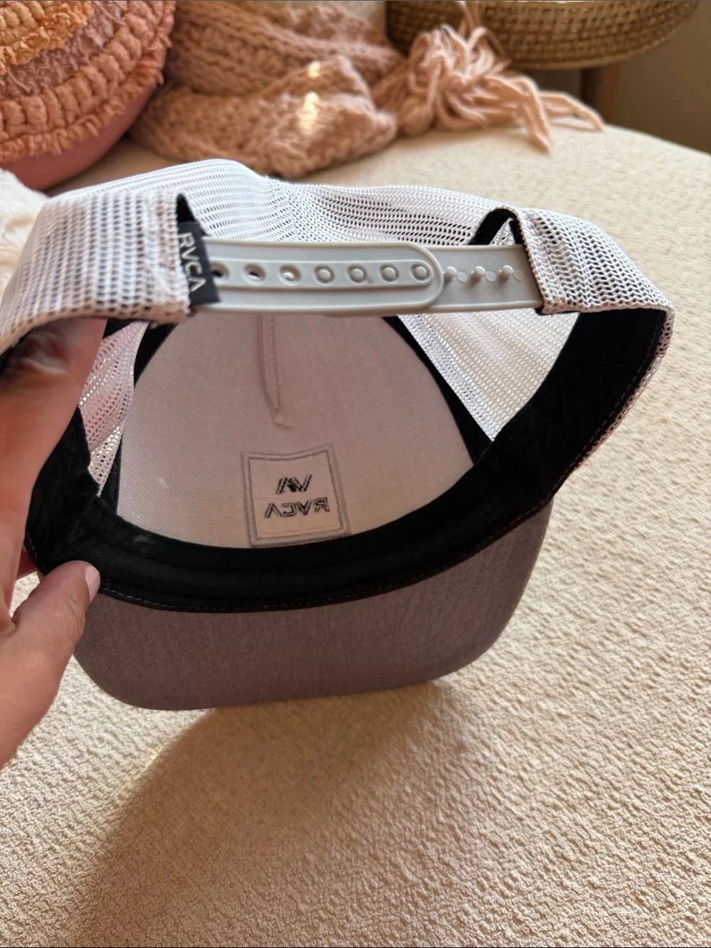 RVCA structured trucker